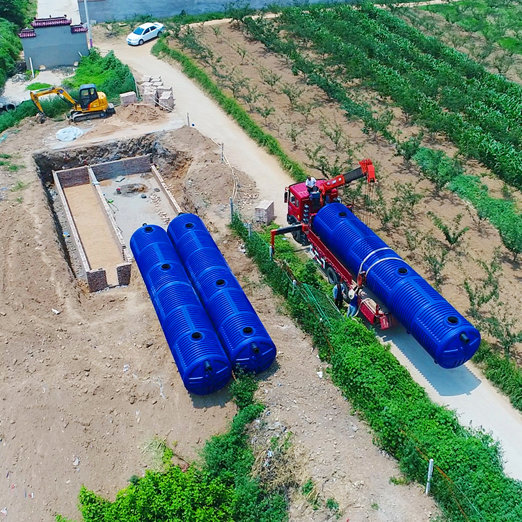山東省某環(huán)保公司定制農(nóng)村化糞池