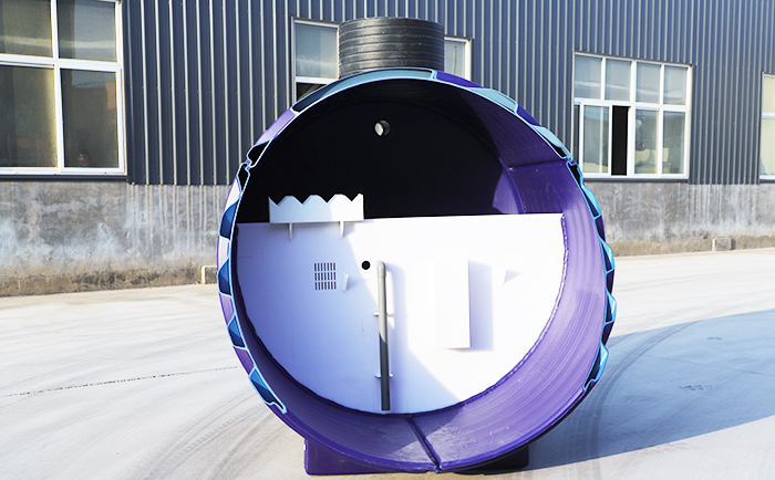 一體化污水處理設(shè)備切面展示